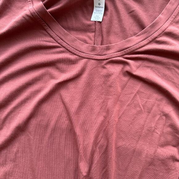 Lululemon Up for Down Time Long Sleeve Dark Terracotta - Picture 3 of 5